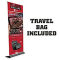 Premium 24"w (single) Retractable Banner w/ 8' graphic (A+ Rated, No Rush, Proof, or Setup Charges)